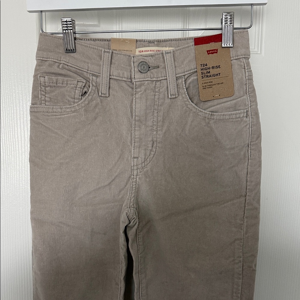 Levi's Womens 724 High Rise Straight Jeans - Picture 2 of 13